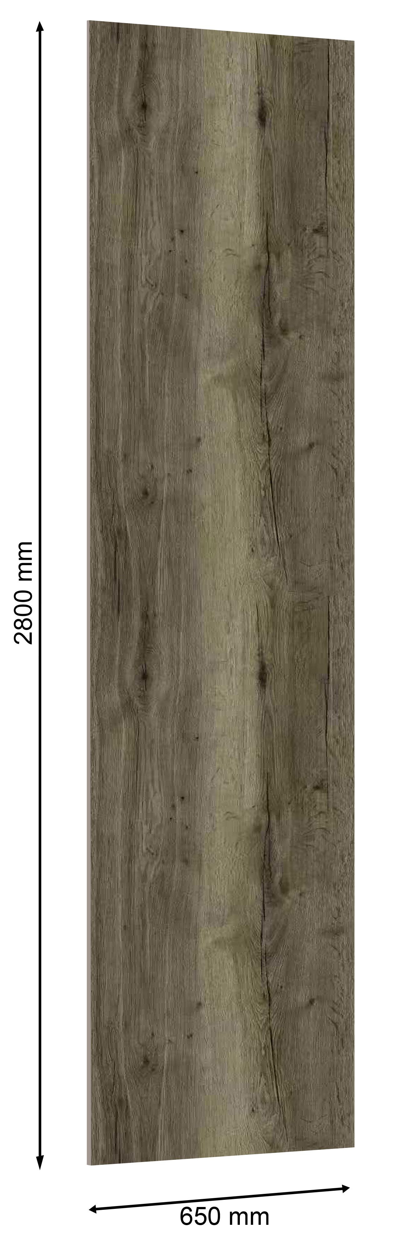Стеновая панель UltraWall 2800*650*10 мм, Дуб Фокстрот, G706 SN