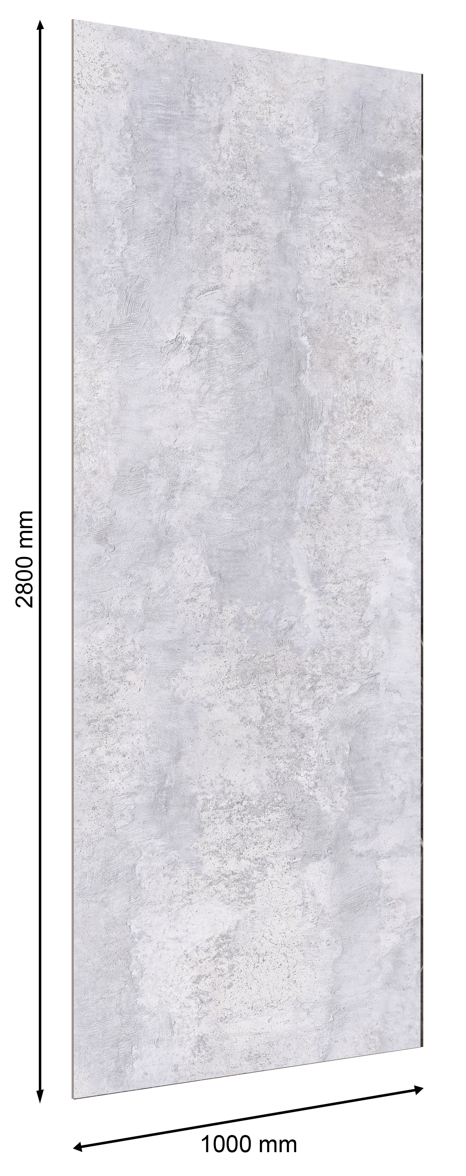 Стеновая панель UltraWall 2800*1000*10 мм, Цемент Светлый, 2691 UR