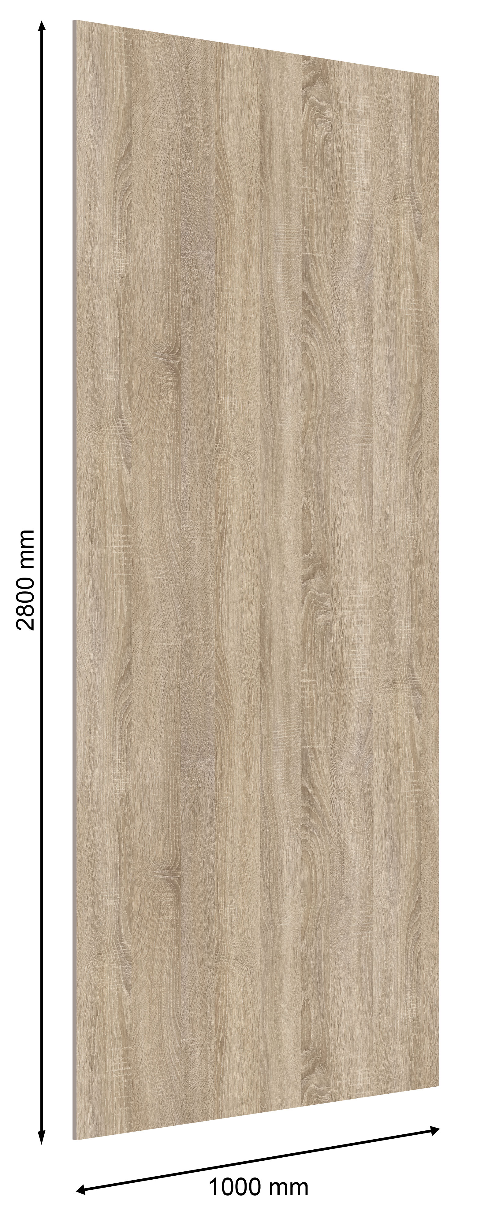 Стеновая панель UltraWall 2800*1000*10 мм, Дуб Сонома, 3025 SN
