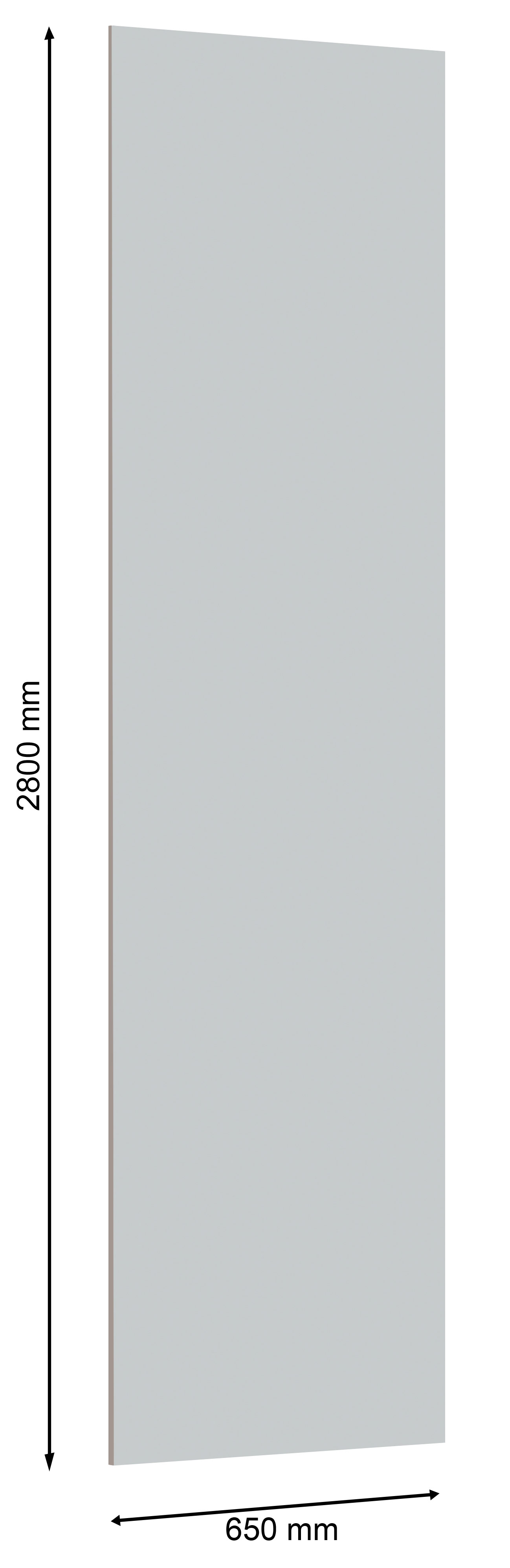 Стеновая панель UltraWall 2800*650*10 мм, Серый Камень, 0112 UR