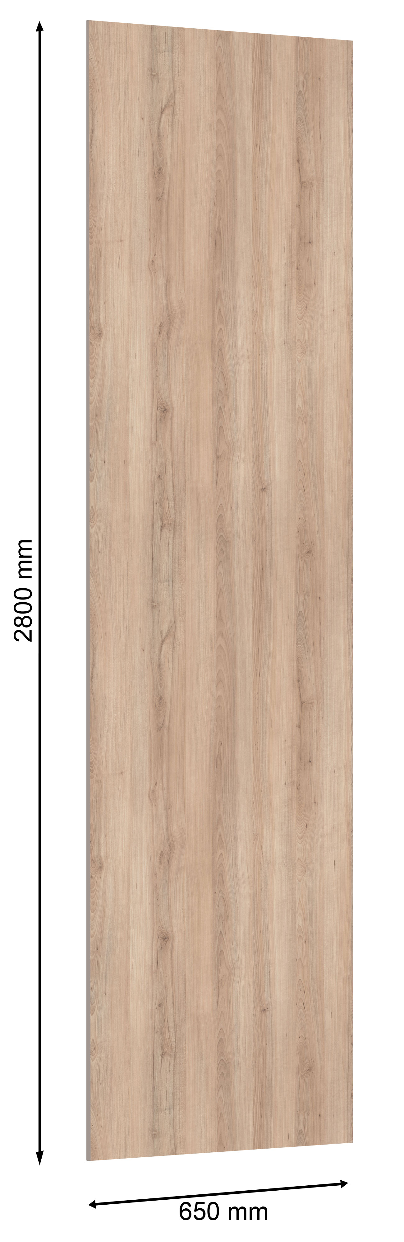 Стеновая панель UltraWall 2800*650*10 мм, Дуб Комано, С200 PW