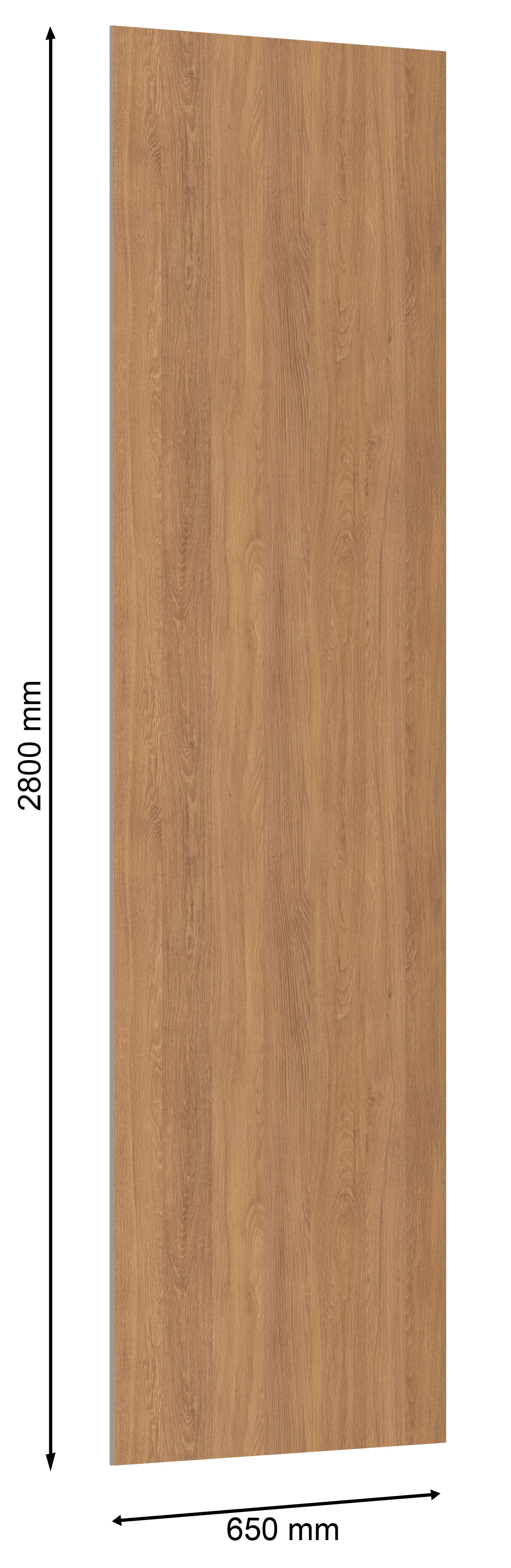 Стеновая панель UltraWall 2800*650*10 мм, Дуб Сантана, 5521 PW